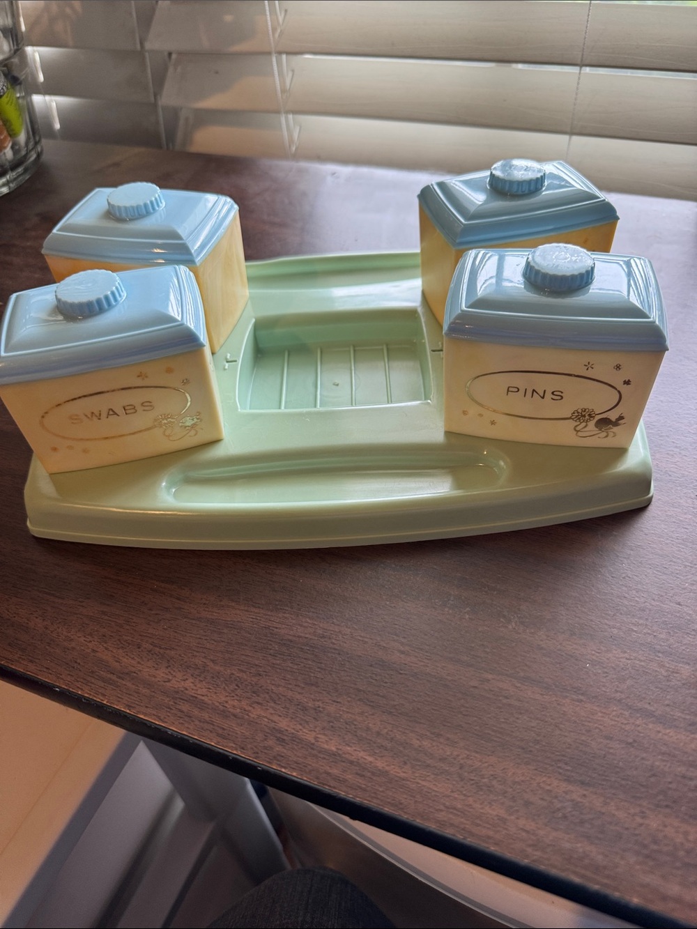1950’s Sanitoy Nursery Vanity Set